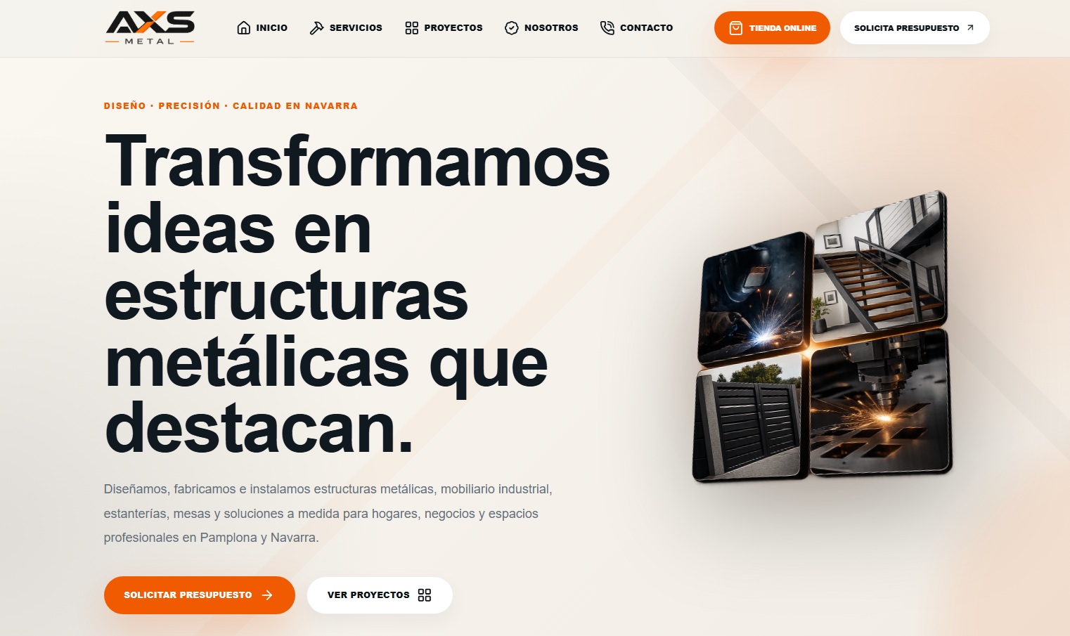 Proyecto web AXS Metal