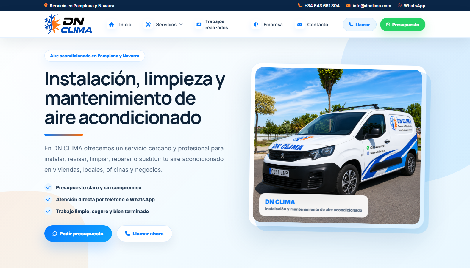 Proyecto web DN CLIMA