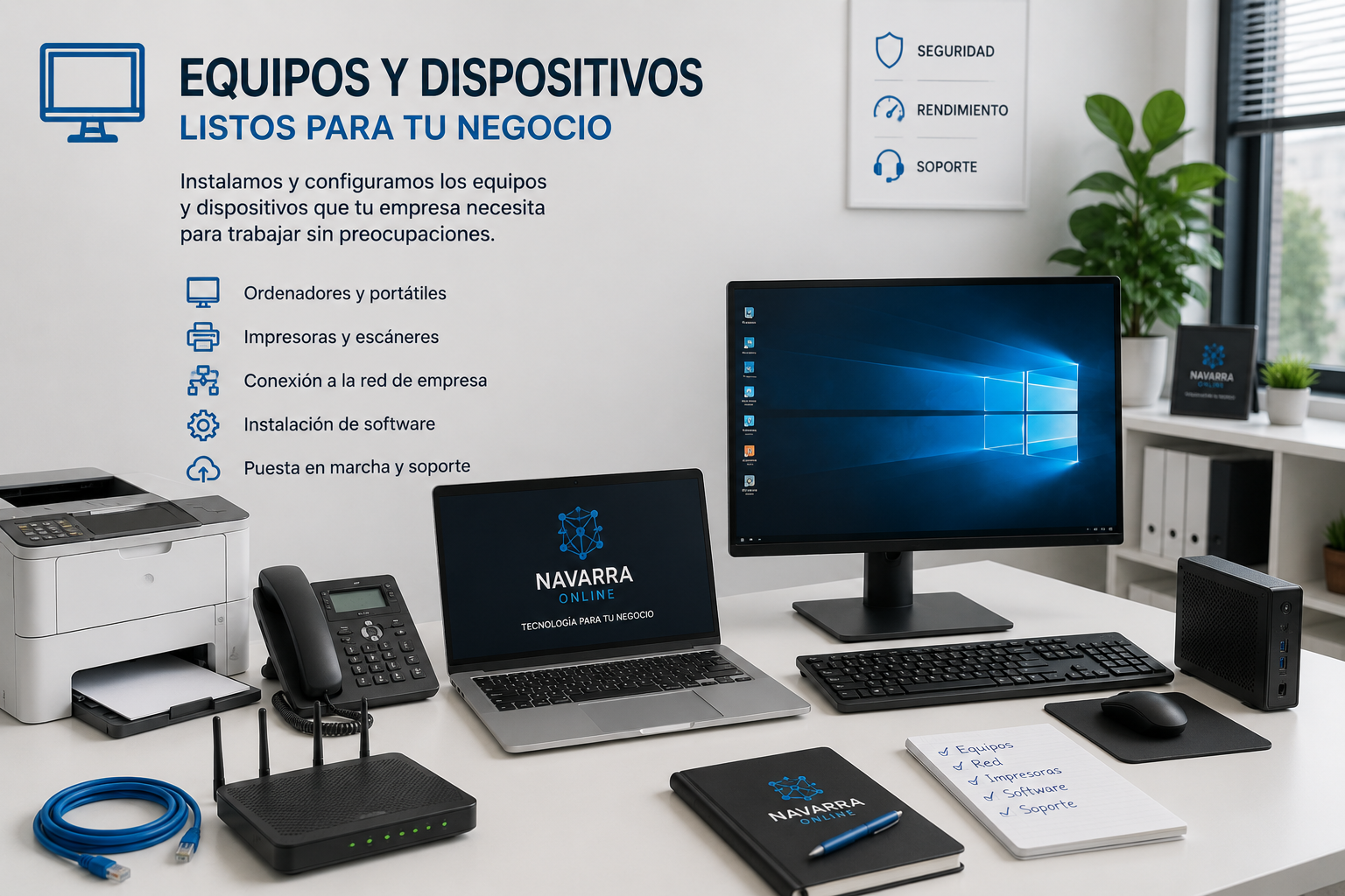 Soluciones tecnológicas para empresas en Navarra